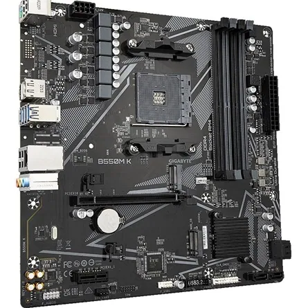 Gigabyte B550M K desktop alaplap microATX – 3. kép