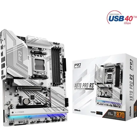 Asrock X870 PRO RS desktop alaplap ATX – 2. kép