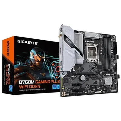 GigaByte B760M GAMING PLUS WIFI DDR4 alaplap – 2. kép