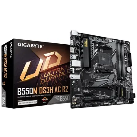 GigaByte B550M DS3H AC R2 alaplap – 2. kép