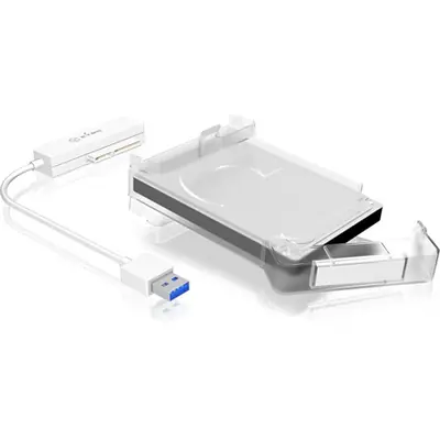 Raidsonic ICY BOX IB-AC703-U3 2.5" USB3.0 SATA külső ház átlátszó – 2. kép