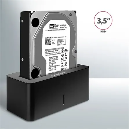 AXAGON ADSA-SN SuperSpeed USB Compact HDD Dock – 6. kép