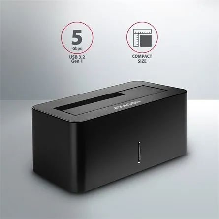 AXAGON ADSA-SN SuperSpeed USB Compact HDD Dock – 8. kép