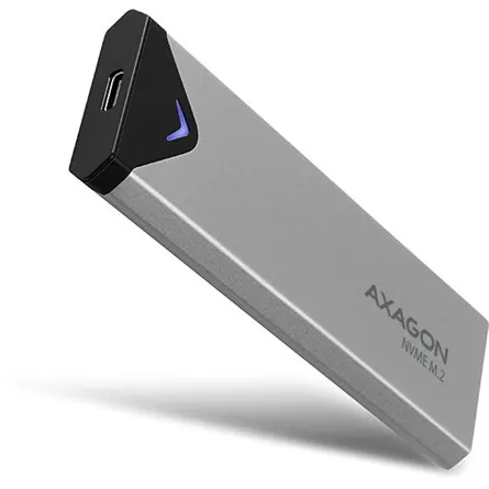 AXAGON EEM2-UG2 USB-C 3.2 Gen 2 NVMe M.2 box Grey