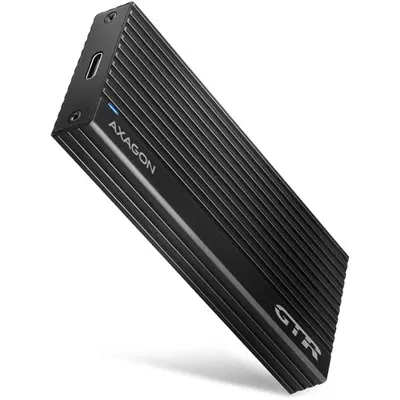 AXAGON EEM2-GTR SuperSpeed+ USB-C - NVMe M.2 THIN RIB Box Black
