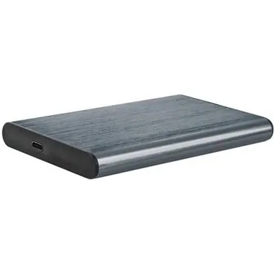 Gembird E2-U3S-6 USB3.1 Enclosure Aluminium with USB Type-C Black