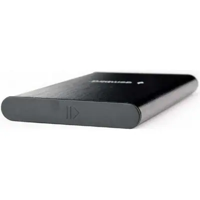 Gembird E2-U3S-6 USB3.1 Enclosure Aluminium with USB Type-C Black – 2. kép