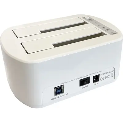 HDD dokkoló 2,5"-3,5"SATA/USB 3.2 LC Power LC-DOCK-U3-VI – 2. kép