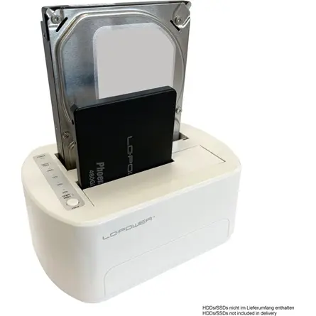 HDD dokkoló 2,5"-3,5"SATA/USB 3.2 LC Power LC-DOCK-U3-VI – 3. kép