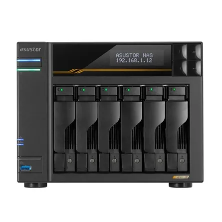 Asustor LOCKERSTOR 6 Gen3 AS6806T NAS – 2. kép