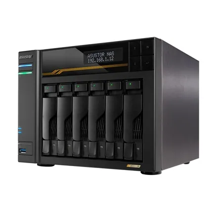 Asustor LOCKERSTOR 6 Gen3 AS6806T NAS – 5. kép