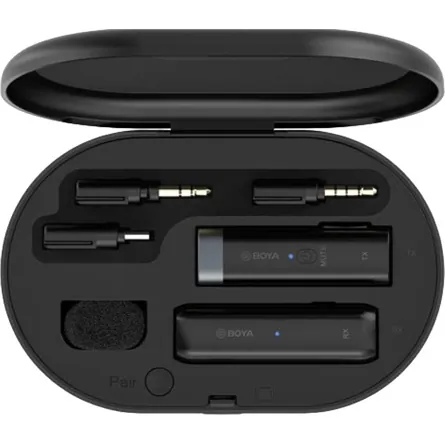 Obsbot Wireless mikrofon fekete – 4. kép