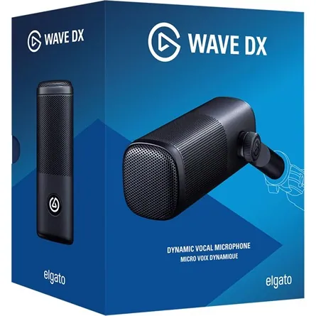 Elgato Wave DX Dynamic Vocal Microphone Black – 7. kép