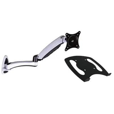 Harmantrade LR30 rugós notebook fali tartó fekete-fehér – 2. kép