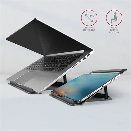 AXAGON STND-L Notebook állvány Négy állítható pozícióban – 4. kép