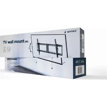 Gembird WM-90T-01 Filt TV Wall Mount 43"-90" Black – 3. kép