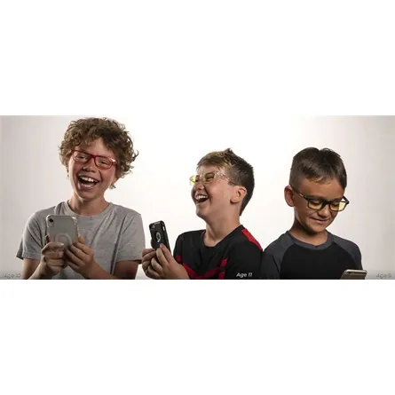 Gunnar Cruz 12+ számítógépes szemüveg onyx borostyán – 5. kép