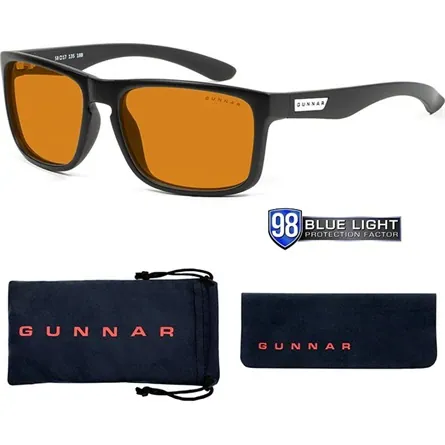 Gunnar Intercept számítógépes szemüveg onyx borostyán MAX – 3. kép