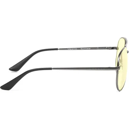 Gunnar Maverick számítógépes szemüveg gunmetal borostyán – 4. kép