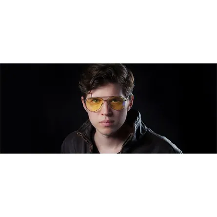 Gunnar Maverick számítógépes szemüveg gunmetal borostyán – 5. kép