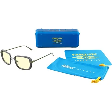 Gunnar Fallout Vault 33 számítógépes szemüveg gunmetal borostyán – 7. kép
