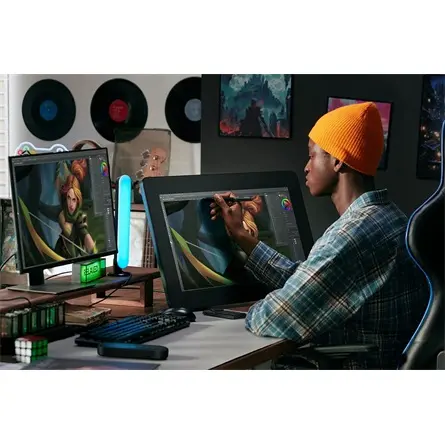 XP-PEN Grafikus kijelző - Artist 24 Pro (Gen 2) 165Hz (23,8", IPS, 16:9, 2560x1440, 5080 LPI, PS 16k, 220 RPS, ACK05) – 7. kép