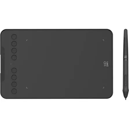 XP-PEN Grafikus tábla - Deco Mini 7 V2 (7"x4,37", 5080 LPI, PS 16K, 220 RPS, 8 gomb, USB-C)
