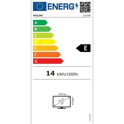 Philips 21,5" 221V8A/00 LED monitor – 2. kép