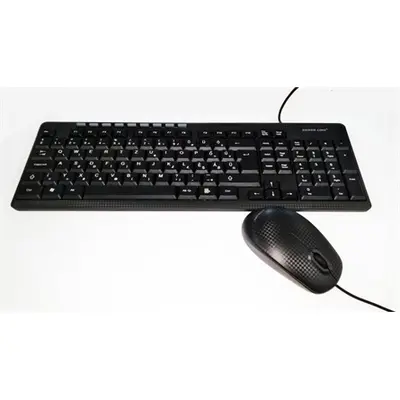 Silverline MMS-8188 USB fekete magyar billentyűzet+egér
