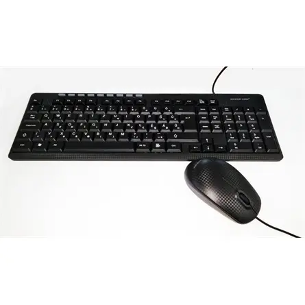 Silverline MMS-8188 USB fekete magyar billentyűzet+egér