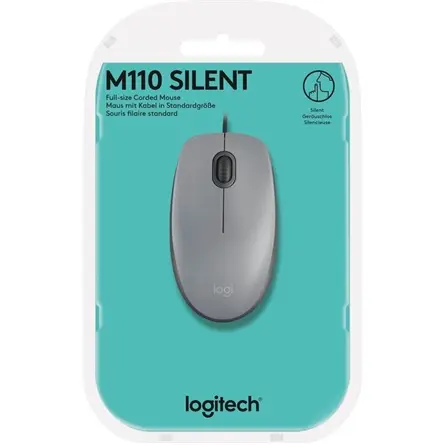 Logitech M110 Silent Grey – 4. kép