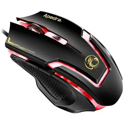 iMICE A9 optikai USB gaming egér fekete – 2. kép