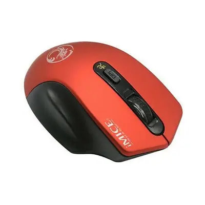 iMICE E/G-1800 optikai vezeték nélküli egér piros