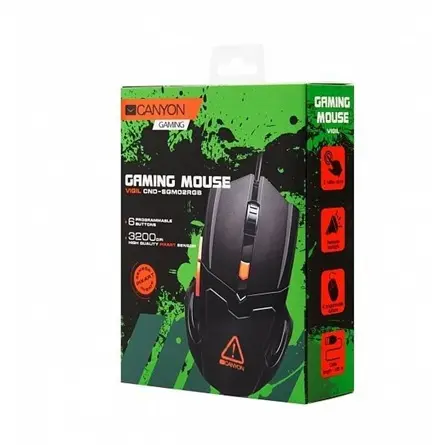 Canyon CND-SGM02RGB USB optikai egér – 5. kép