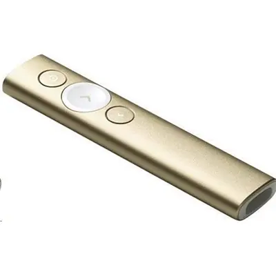 Logitech Spotlight Presentation Remote Digital Laser Gold