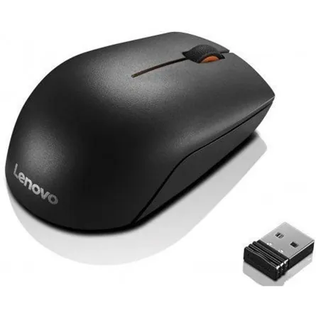 Lenovo 300 Wireless Compact lézeres vezeték nélküli egér fekete – 3. kép