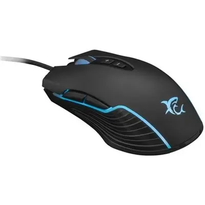 WHITE SHARK GM-5003 AZARAH gaming egér, fekete, 6400dpi