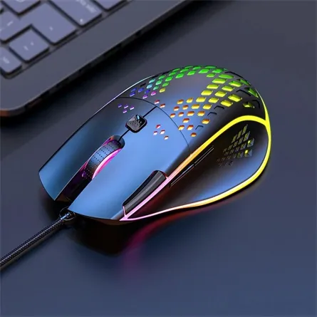 iMICE T97 optikai USB gaming egér fekete – 2. kép