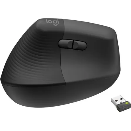 Logitech Lift Left Hand Vertical Ergonomic Bluetooth Mouse Graphite Grey – 4. kép