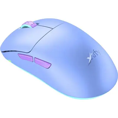Xtrfy M8 optikai USB / vezeték nélküli gaming egér frosty purple – 2. kép