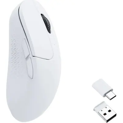 Keychron M3 Mini Bluetooth / vezeték nélküli egér fehér – 2. kép