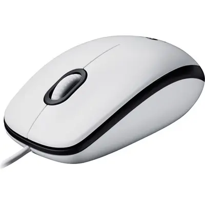 Logitech M100 optikai USB egér fehér