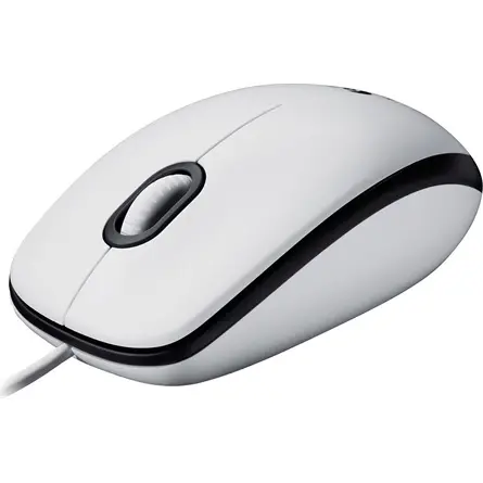 Logitech M100 optikai USB egér fehér