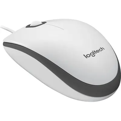Logitech M100 optikai USB egér fehér – 2. kép