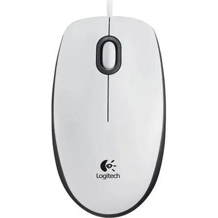 Logitech M100 optikai USB egér fehér – 3. kép
