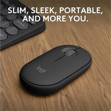 Logitech Pebble Mouse 2 M350S Tonal Graphite – 5. kép