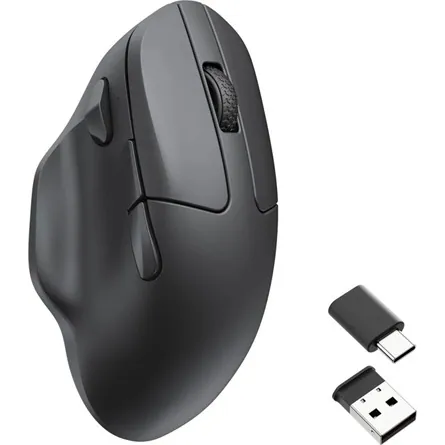 Keychron M7 optikai Bluetooth / vezeték nélküli egér fekete – 3. kép