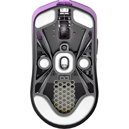 LAMZU MAYA X 8K optikai USB / vezeték nélküli gaming egér lila – 3. kép