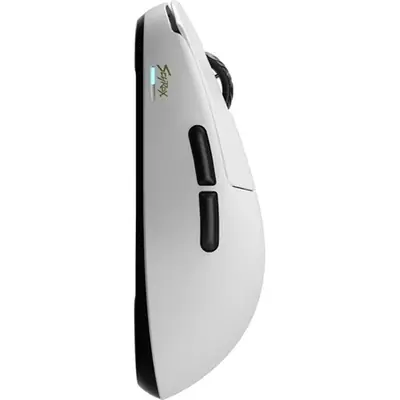 SCYROX V8 optikai USB / vezeték nélküli gaming egér fehér – 2. kép