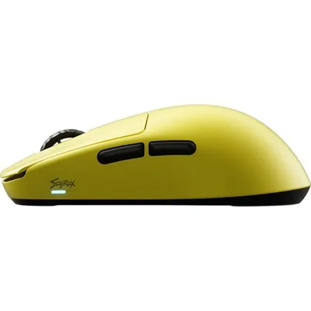 SCYROX V8 optikai USB / vezeték nélküli gaming egér sárga – 5. kép